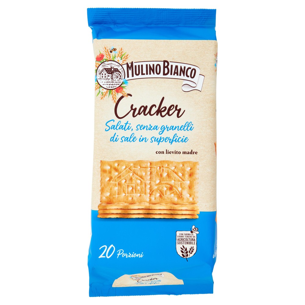 Cracker Senza Granelli Di Sale In Superficie Mulino Bianco - Foto 1