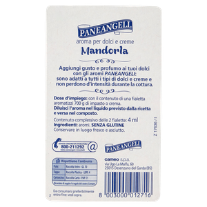 Aroma Per Dolci E Creme Alla Mandorla Senza Glutine 2x2ml Paneangeli - Foto 3