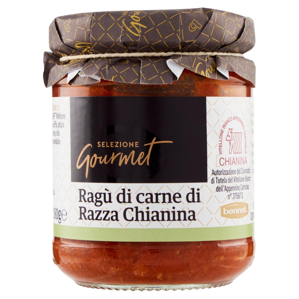 Ragu' Di Carne Di Razza Chianina Selezione Gourmet Bennet - Foto 1