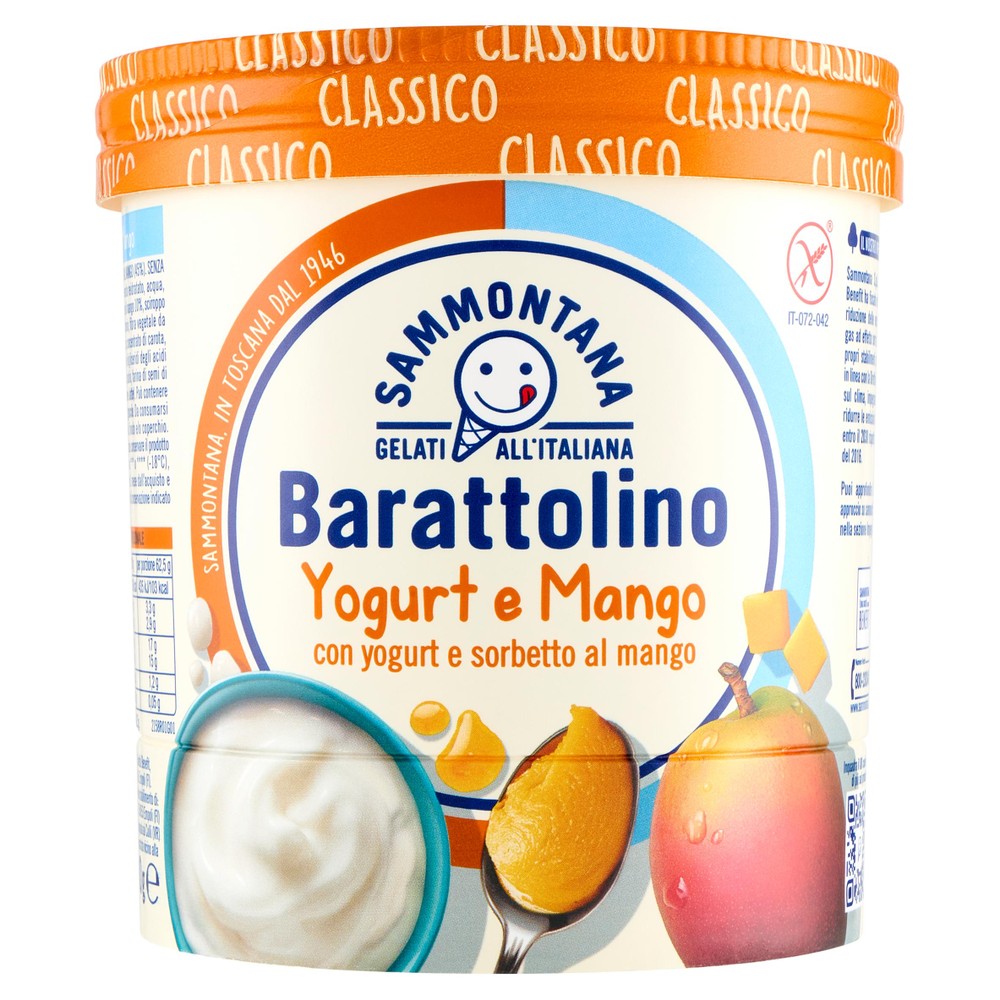 Barattolino Classico Yogurt Al Mango Sammontana - Foto 1