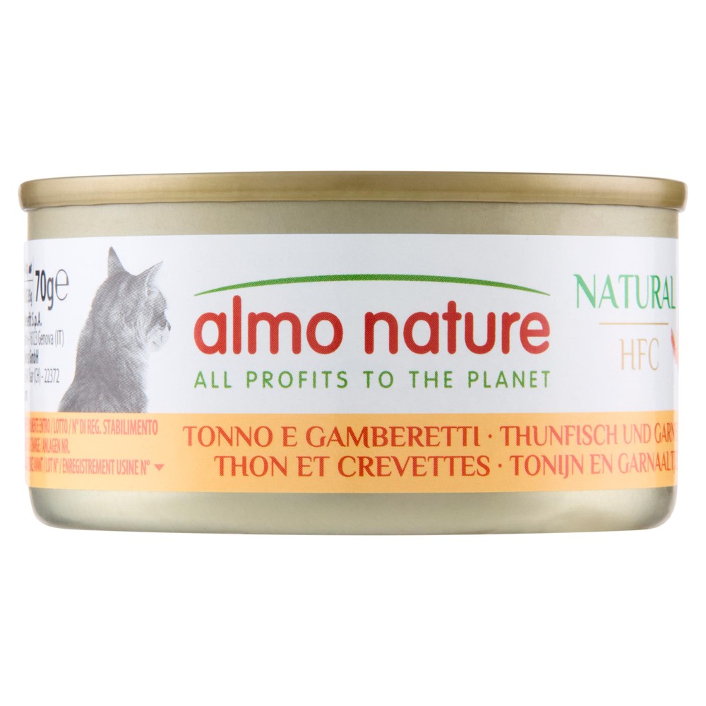 Alimento Umido Per Gatti Tonno E Gamberetti Hfc Almo - Foto 1