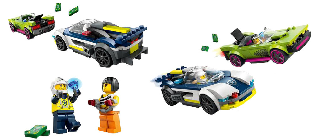 Inseguimento Della Macchina Da Corsa Lego City - Foto 2