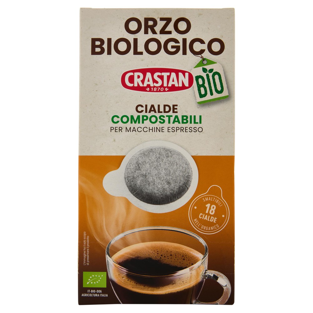 Cialde Orzo Biologico Crastan - Foto 1
