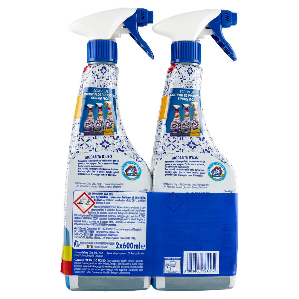 Detergente Multisuperficie Spray Marsiglia Ace - Foto 3