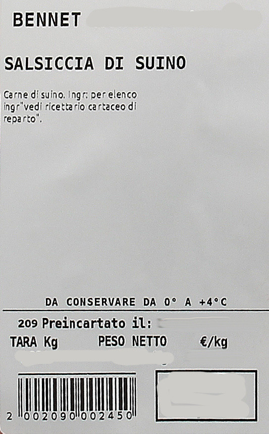 Salsiccia Suino - Foto 3