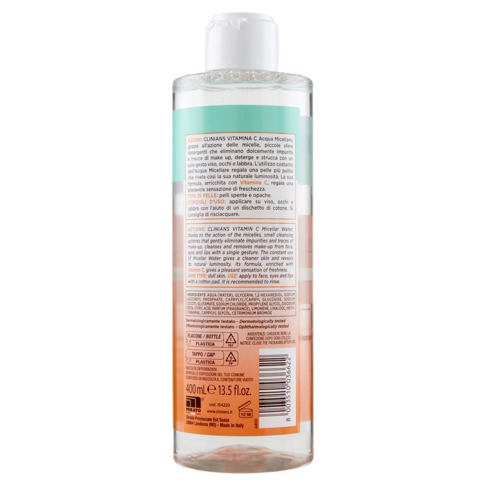 Acqua Micellare Vitamina C Clinians - Foto 3