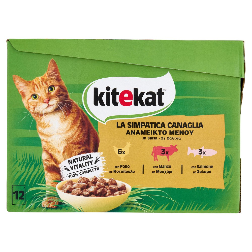 Kitekat Simpatica Canaglia 12x85g - Foto 1