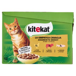 Kitekat Simpatica Canaglia 12x85g - Foto 1