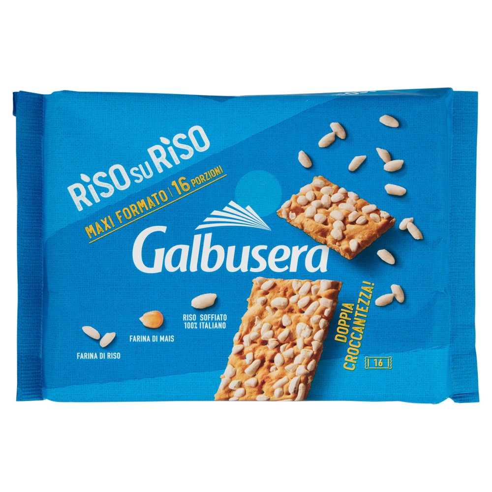 Crackers Riso Su Riso Galbusera