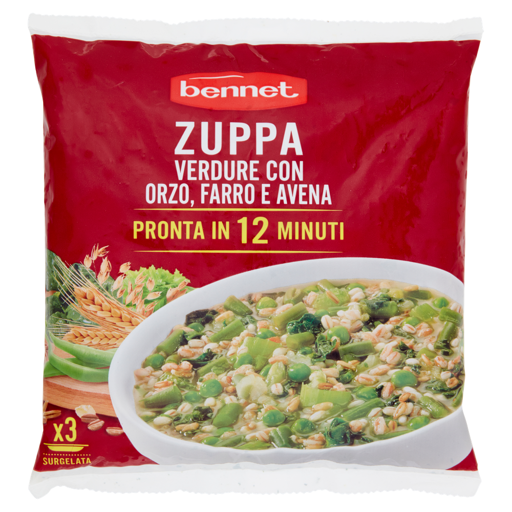 Zuppa Verdure Con Orzo Farro E Avena Bennet - Foto 1