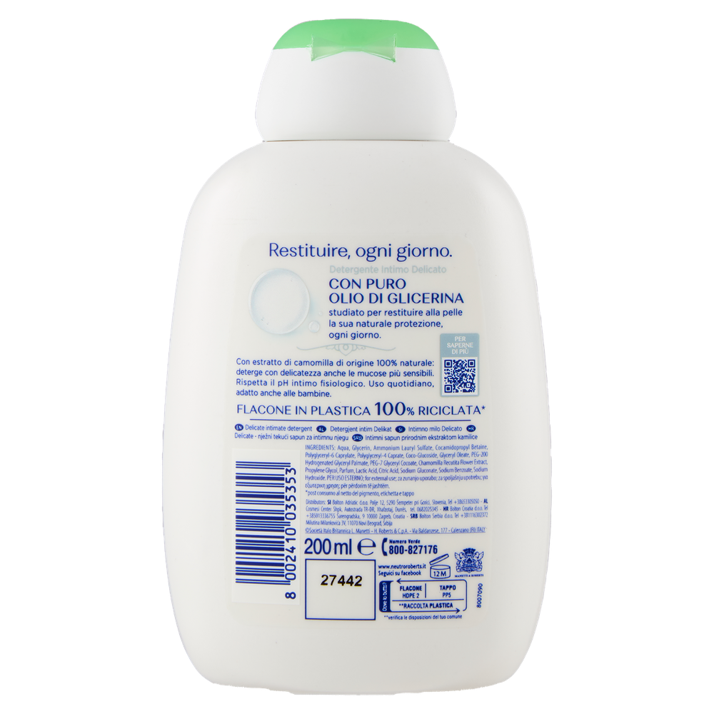 Detergente Intimo Delicato Neutro Roberts - Foto 3