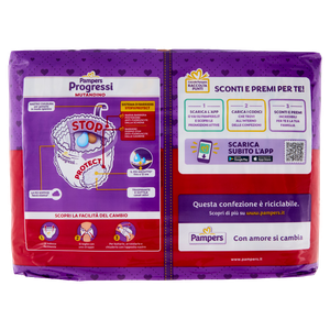 34 Pannolini Progressi Mutandino Taglia 5 Junior Pampers - Foto 3