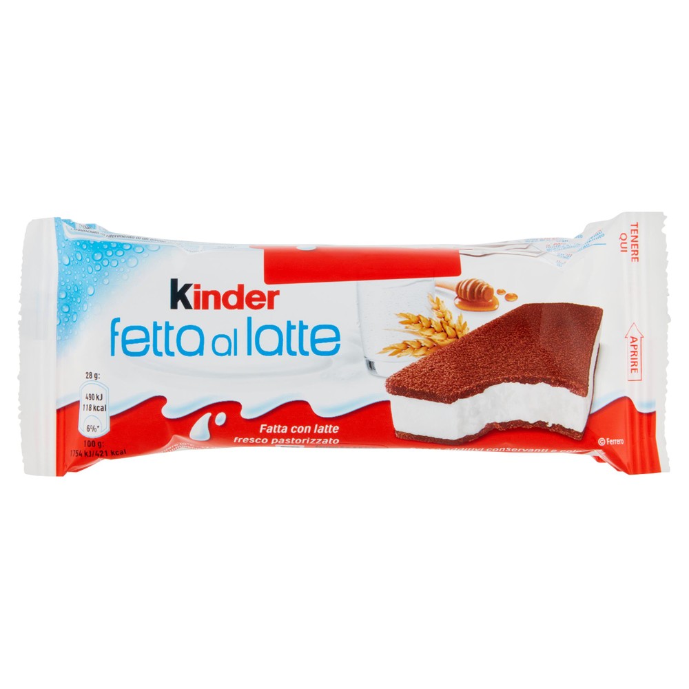 Kinder Fetta Al Latte