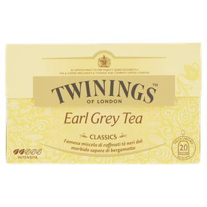 Tè Nero Earl Grey Aroma Di Bergamotto 20x2g Bustine Twinings - Foto 1