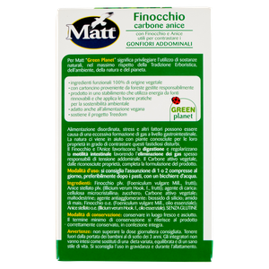 Finocchio Carbone E Anice Matt 40 Compresse - Foto 3