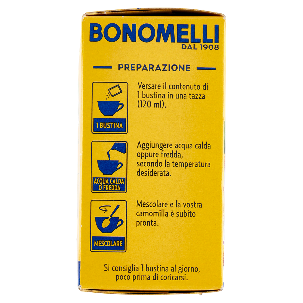 Camomilla Solubile Sonno+umore Melatonina Griffonia 16x4,5g Bonomelli - Foto 2