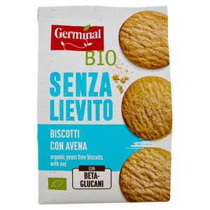 Biscotti Integrali Avena Senza Lievito Germinal Bio - Foto 1