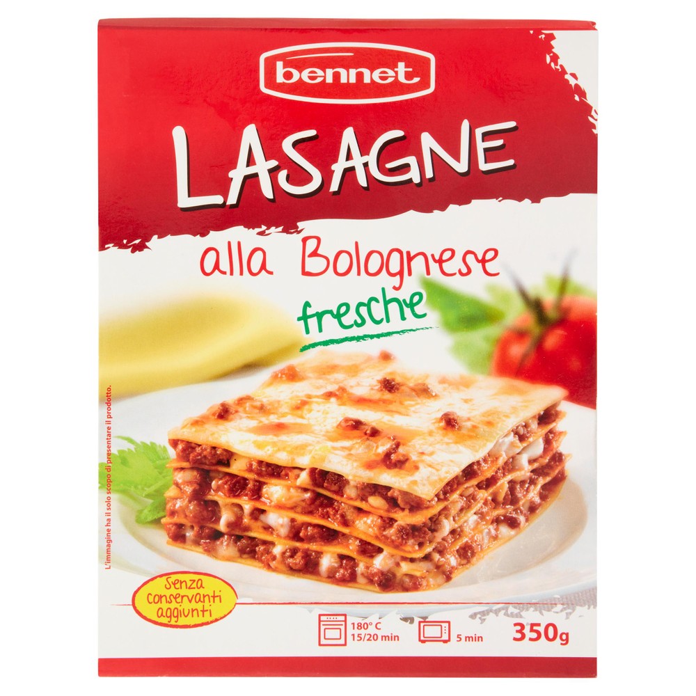 Lasagne Al Ragu' Bennet