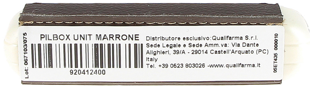 Portapillole Giornaliero Unit Pilbox - Foto 2