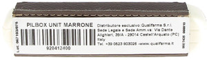 Portapillole Giornaliero Unit Pilbox - Foto 2