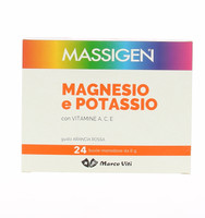 Magnesio E Potassio Arancia R . Massigen 24 Buste Magnesio E Potassio Arancia R . Massigen 24 Buste