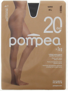 Top 20 Collant Tg 4 Nero 20 Denari Pompea - Foto 1