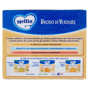 Brodo Di Verdure 10 Bustine Da 80g Mellin - Foto 3