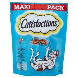 Catisfactions Snack Per Gatti Al Salmone - Foto 1