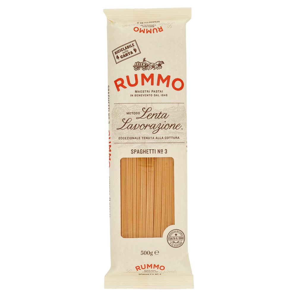 Pasta Spaghetti N.3 Duro Rummo - Foto 1