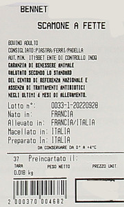 Polpa Di Scamone A Fette Filiera Valore Bennet - Foto 3
