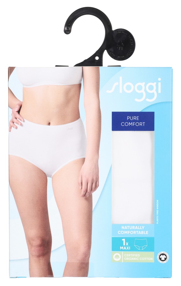 Slip Maxi Donna Pure Comfort XL Bianco Sloggi - Foto 2