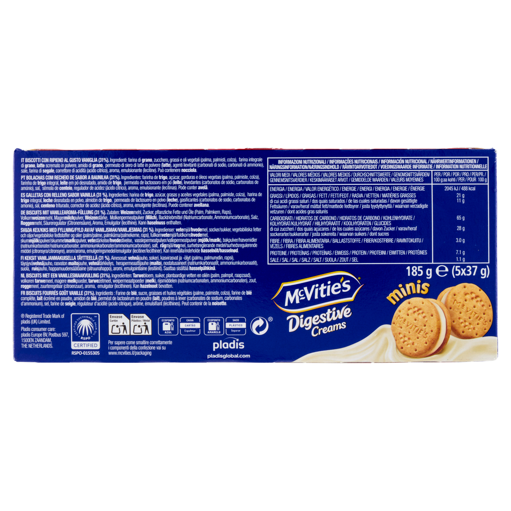 Mcvitie's Creams Vaniglia - Foto 3