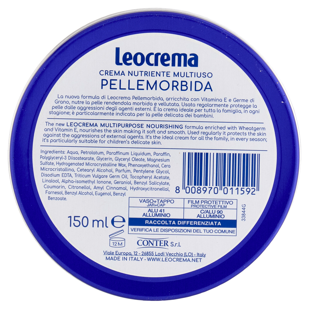 Leocrema Vaso Nutriente Multiuso
