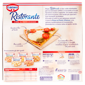 Pizza Pesto Sfizioso, Base Sottile Ristorante Cameo - Foto 3