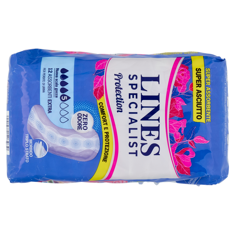 10+2 Assorbenti Protection Per Incontinenza Extra Lines Specialist - Foto 3