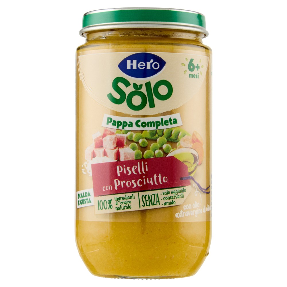 Pappa Completa Piselli Con Prosciutto Hero Solo - Foto 1