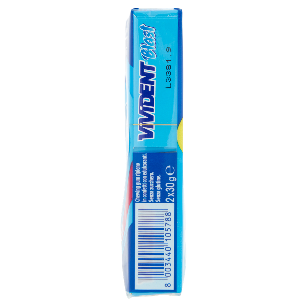 Chewing Gum Fresh Blast Ice Mint Alla Menta Senza Zucchero Vivident - Foto 2