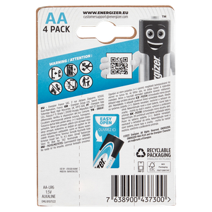 4 Pile Stilo Aa Max Plus Energizer - Foto 3