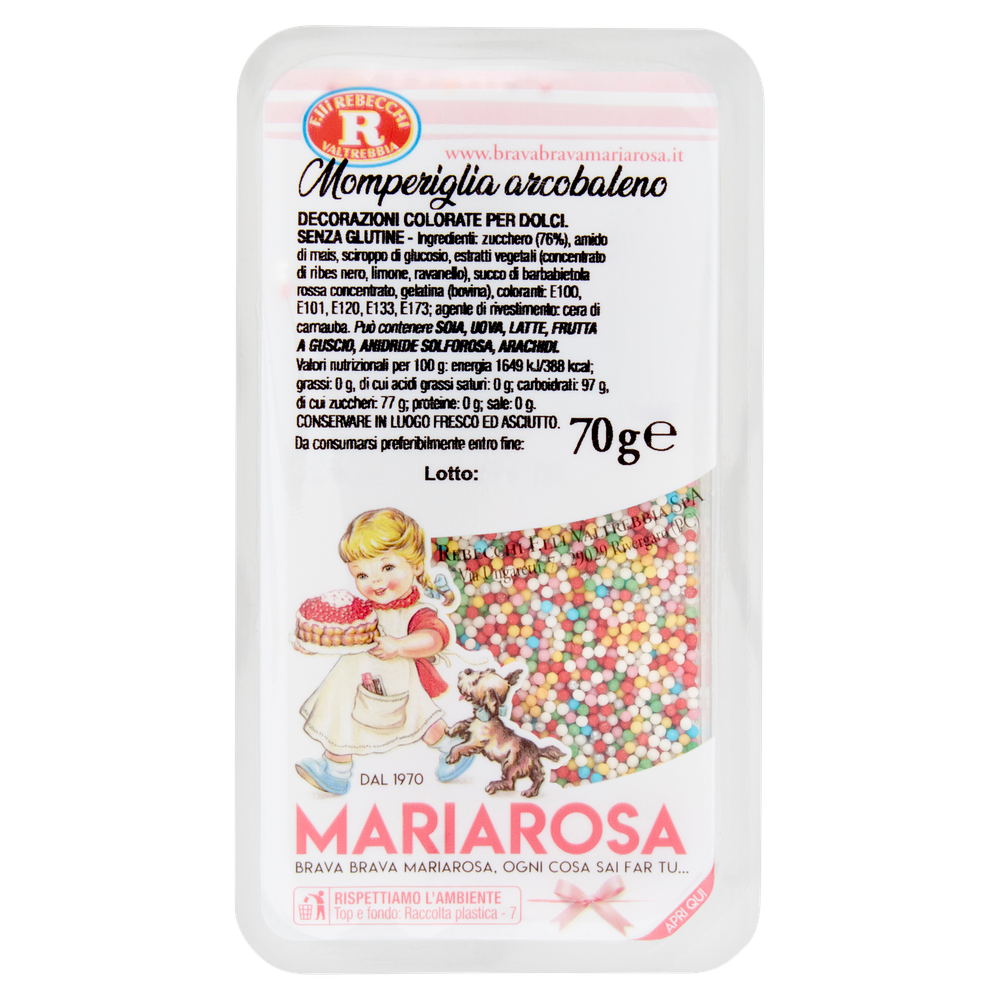 Decorazioni Monperiglia Arcobaleno Mariarosa Rebecchi - Foto 1
