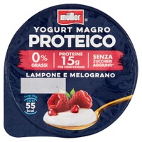 Yogurt Magro Proteico Lampone E Melogrnano