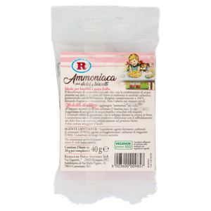 Ammoniaca Lievitante Per Dolci, Biscotti Senza Glutine 2x20g Mariarosa - Foto 3