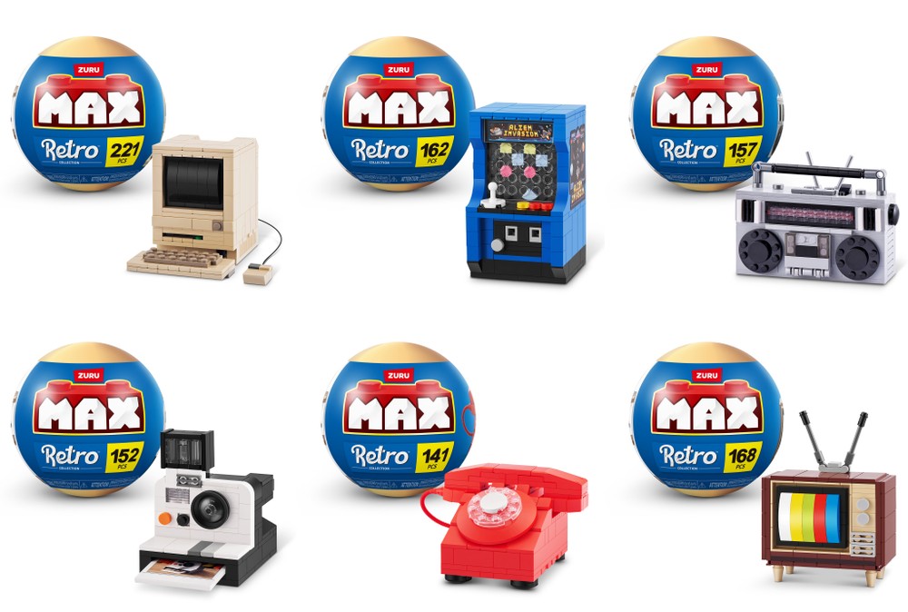 Collezione Max Retro Series 1, Series 2 15pcs Gravity Pdq Zuru - Foto 1