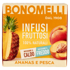 Infuso Fruttoso Ananas E Pesca 100% Naturale Filtri 12x2g Bonomelli - Foto 3