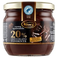 Crema Spalmabile Cioccolato Fondente 20% Witor's