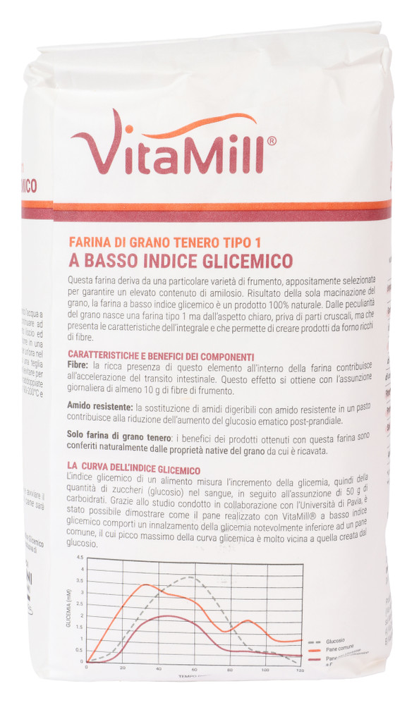 Farina Tipo 1 A Basso Indice Glicemico Vitamill - Foto 3