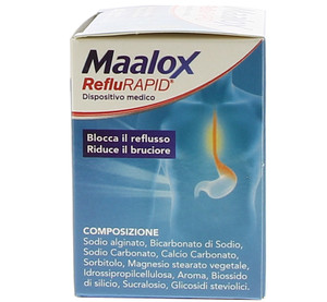 Maalox Reflurapid Compresse Mastricabili
