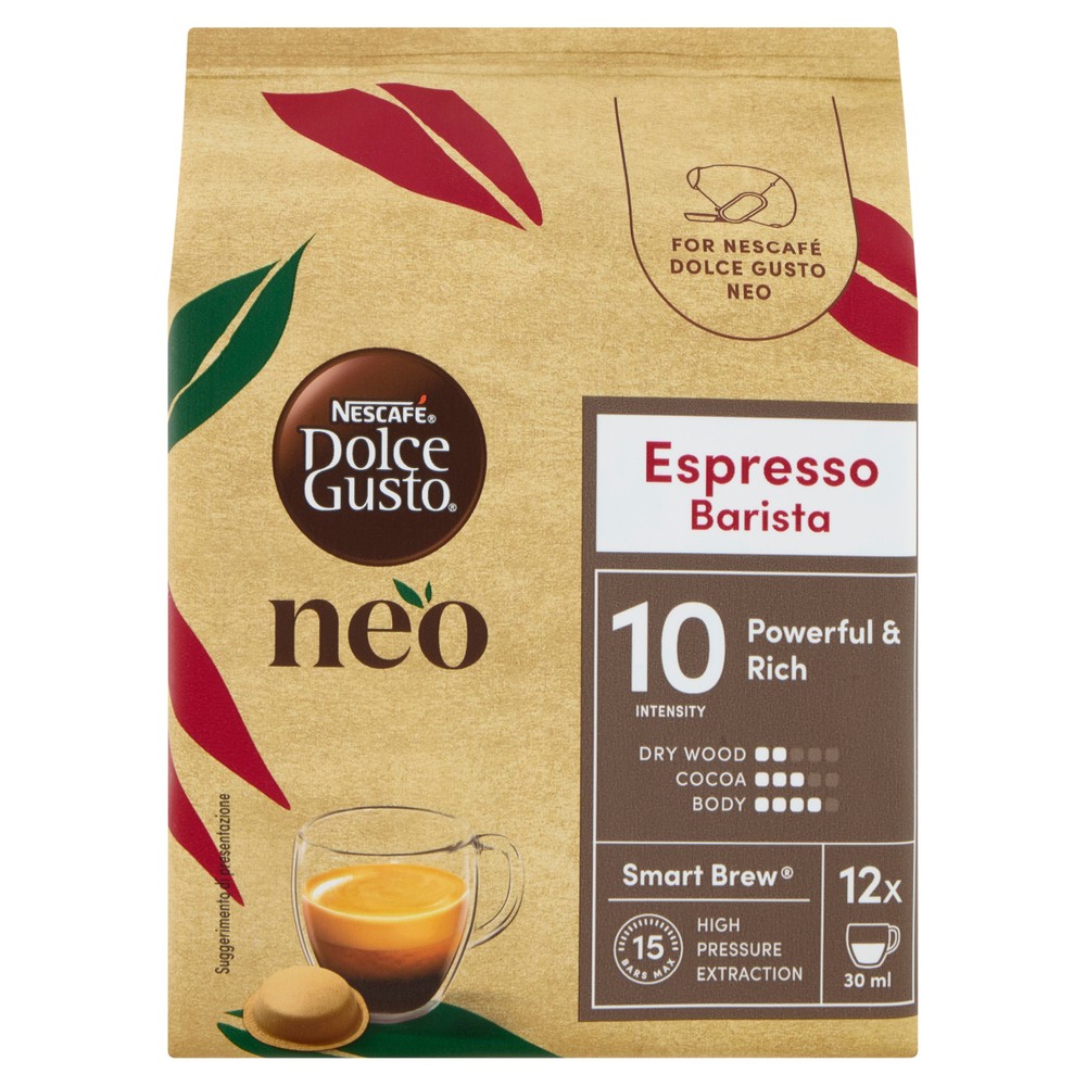 12 Caps Neo Nescafe' Dolce Gusto Espresso Barista Intesity 10 - Foto 1