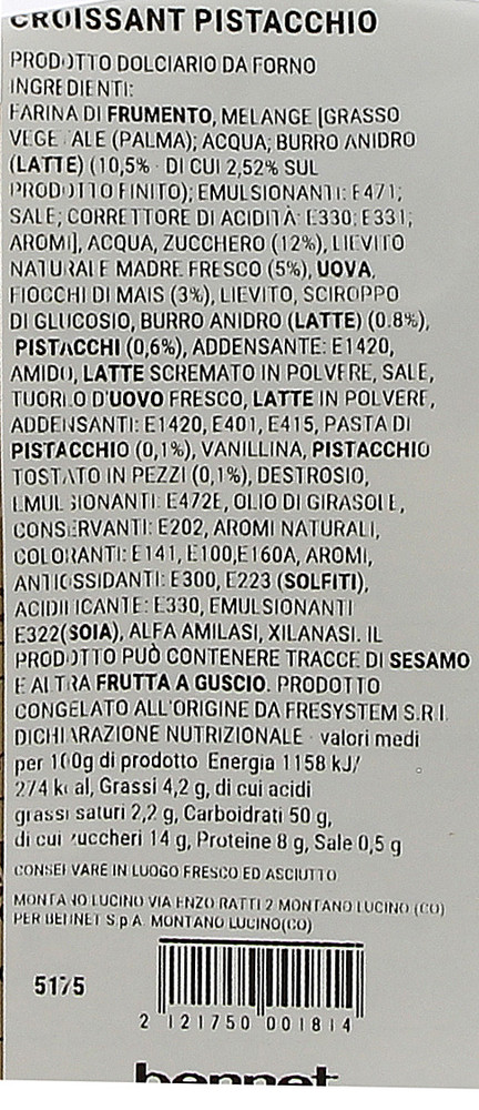 Croissant Pistacchio. - Foto 3