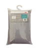Lenzuolo Raso Tinta Unita Angoli 2 Pz Cm180x200 Grigio Casa Premium