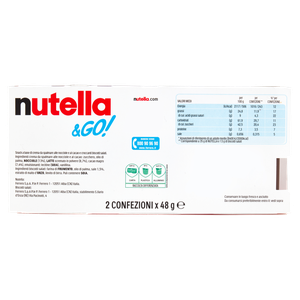 Biscotti Nutella & Go! Con Crema Al Cacao E Nocciole 2x48g Nutella - Foto 3